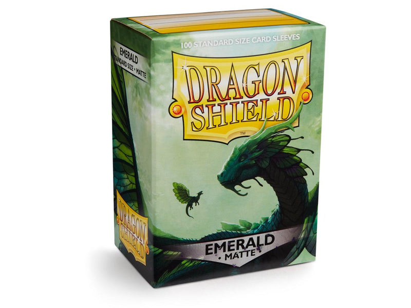 Dragon Shield Matte Sleeve - Emerald ‘Rayalda’ 100ct - The Mythic Store | 24h Order Processing