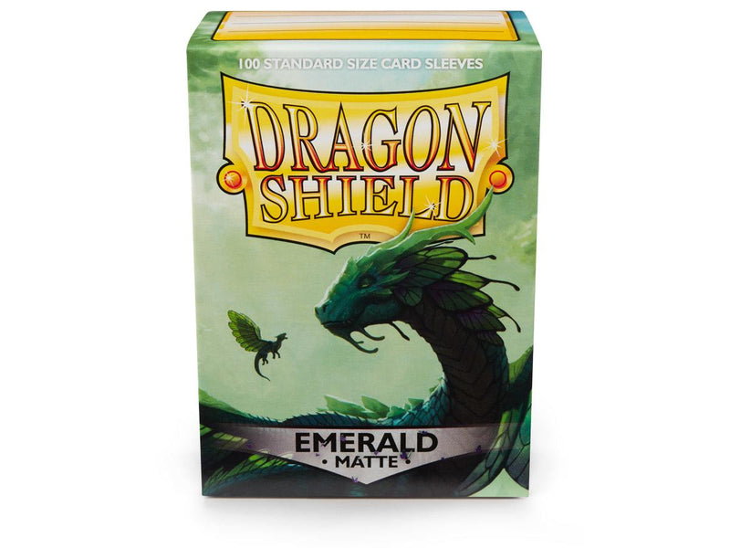 Dragon Shield Matte Sleeve - Emerald ‘Rayalda’ 100ct - The Mythic Store | 24h Order Processing