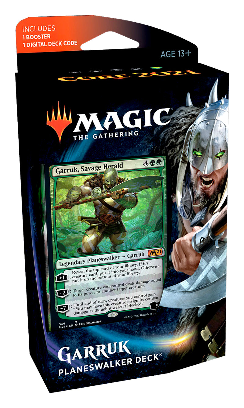 Planeswalker Deck Core 2021 - Garruk - The Mythic Store | 24h Order Processing