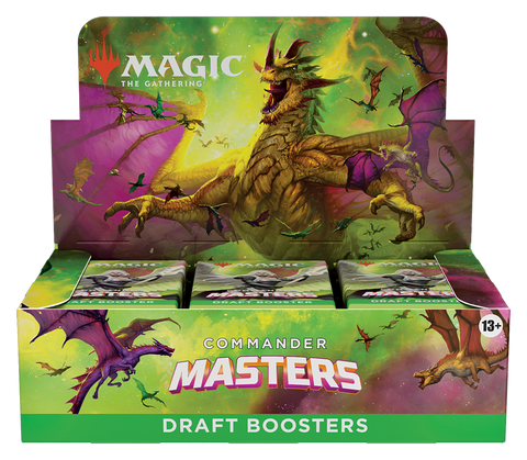 Commander Masters - Draft Booster Box - The Mythic Store | 24h Order Processing