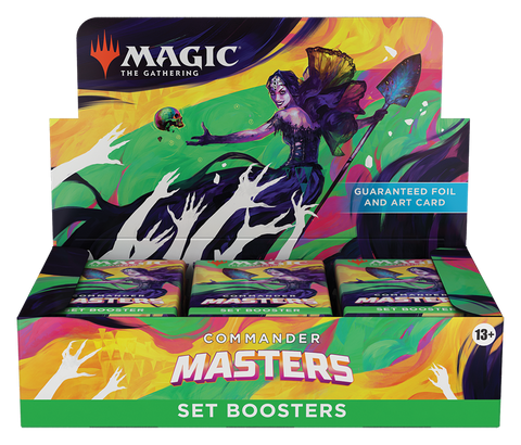 Commander Masters - Set Booster Box - The Mythic Store | 24h Order Processing