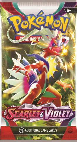 Pokemon Scarlet & Violet - Booster Pack - The Mythic Store | 24h Order Processing