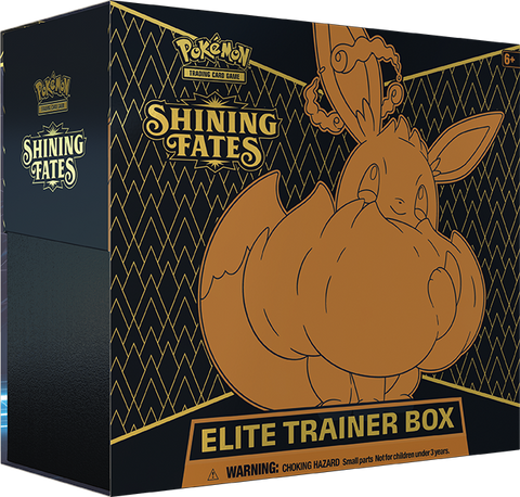 Pokemon Shining Fates Elite Trainer Box - The Mythic Store | 24h Order Processing