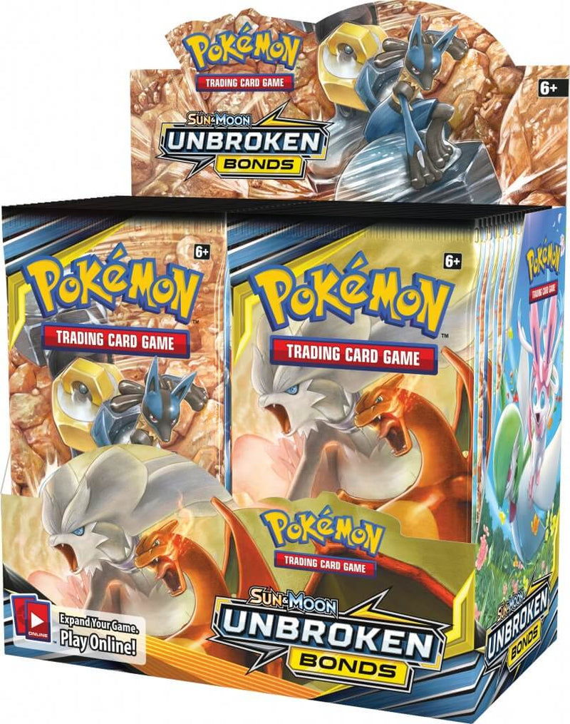 POKÉMON TCG Unbroken Bonds Booster Box - The Mythic Store | 24h Order Processing