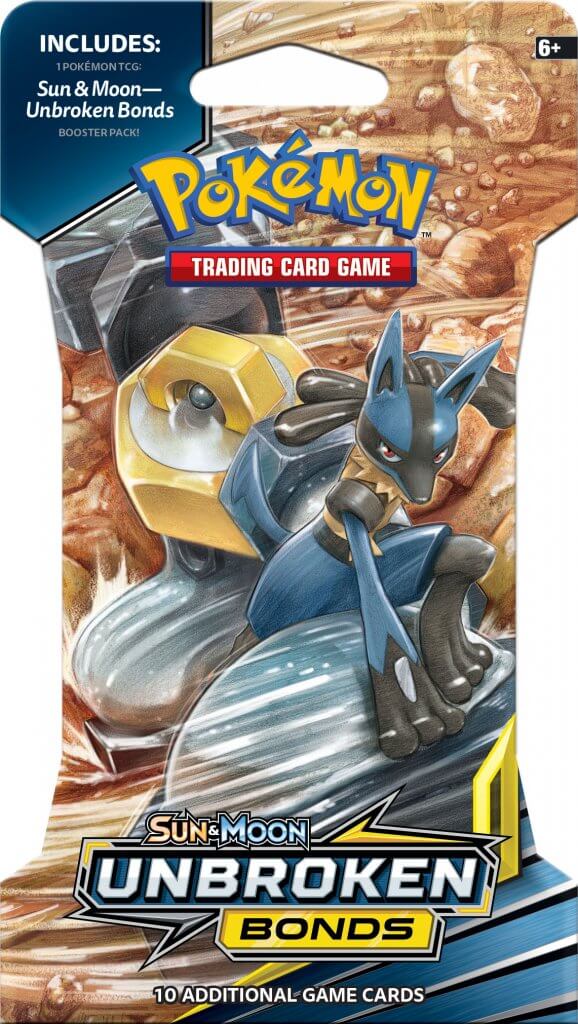 POKÉMON TCG Sun & Moon Unbroken Bonds Blister - The Mythic Store | 24h Order Processing