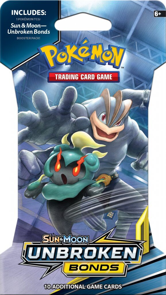 POKÉMON TCG Sun & Moon Unbroken Bonds Blister - The Mythic Store | 24h Order Processing