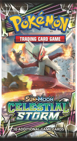 POKÉMON TCG Sun & Moon Celestial Storm Booster - The Mythic Store | 24h Order Processing