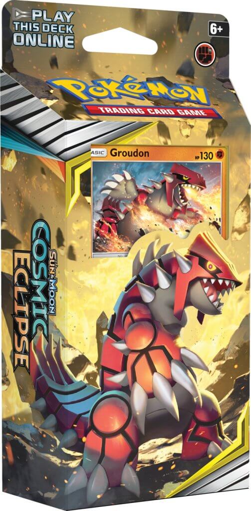 POKÉMON TCG Cosmic Eclipse Theme Deck Groudon - The Mythic Store | 24h Order Processing