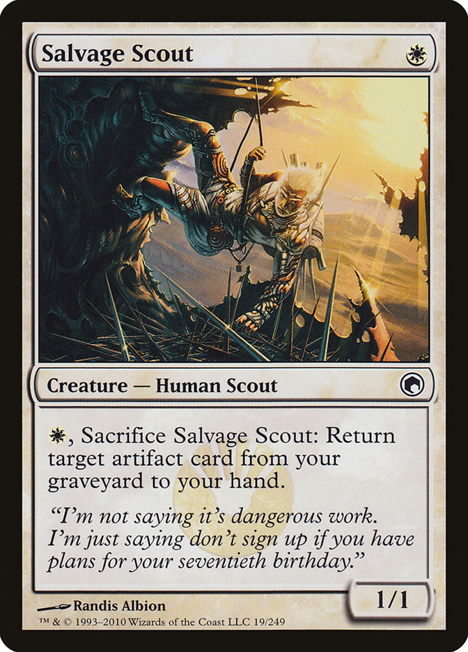 Salvage Scout [Scars of Mirrodin] - The Mythic Store | 24h Order Processing