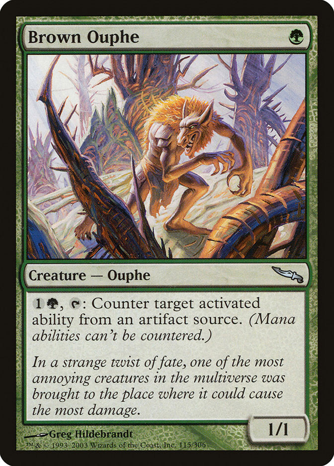 Brown Ouphe [Mirrodin] - The Mythic Store | 24h Order Processing