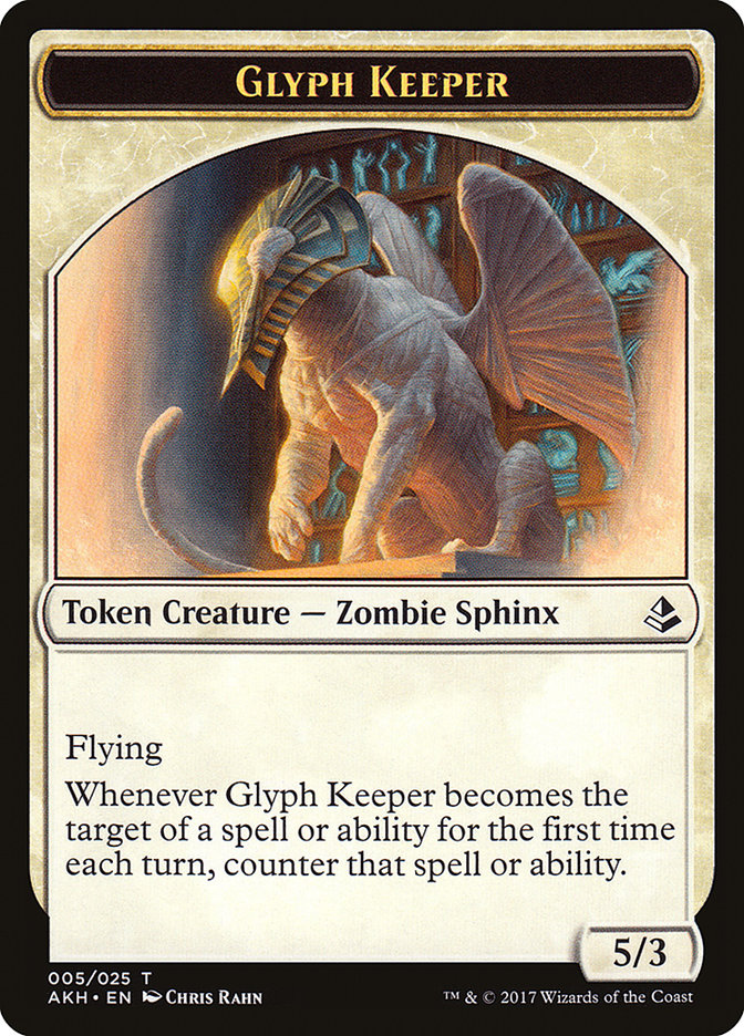 Glyph Keeper Token [Amonkhet Tokens] - The Mythic Store | 24h Order Processing