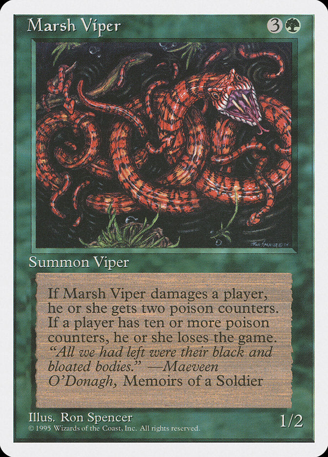 Marsh Viper [Fourth Edition] - The Mythic Store | 24h Order Processing