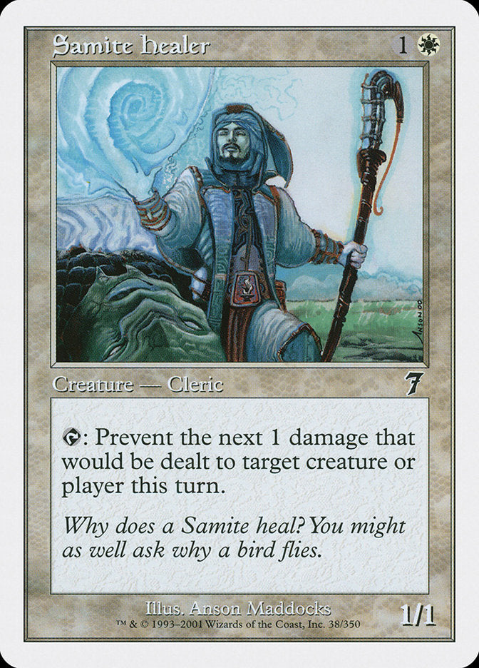 Samite Healer [Seventh Edition] - The Mythic Store | 24h Order Processing