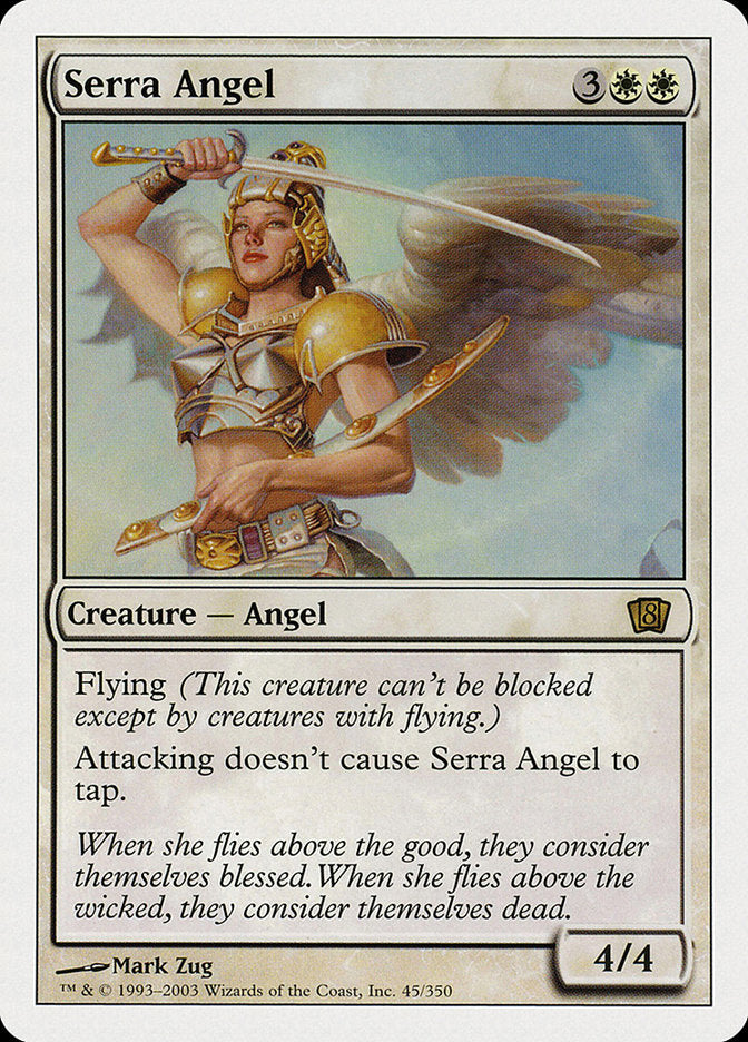 Serra Angel [Eighth Edition] - The Mythic Store | 24h Order Processing