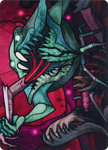 Yargle, Glutton of Urborg Art Card [March of the Machine Art Series] - The Mythic Store | 24h Order Processing