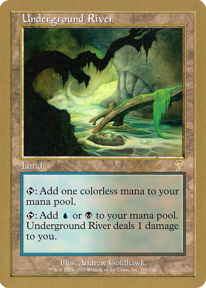 Underground River (Carlos Romao) [World Championship Decks 2002] - The Mythic Store | 24h Order Processing