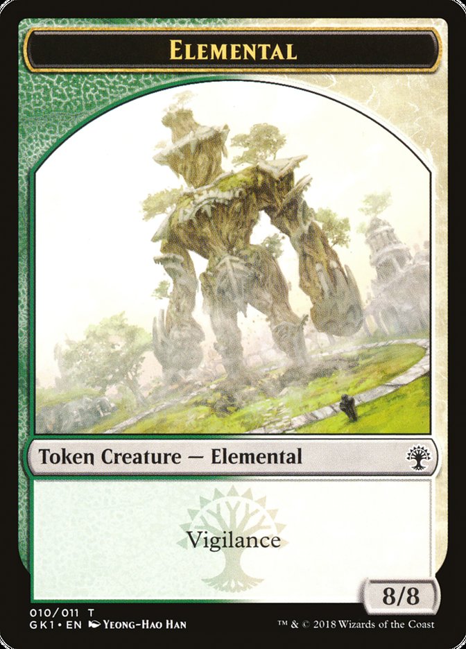 Elemental // Centaur Double-Sided Token [Guilds of Ravnica Guild Kit Tokens] - The Mythic Store | 24h Order Processing