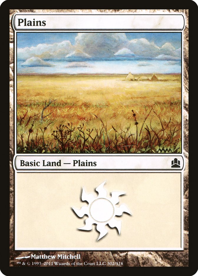 Plains (302) [Commander 2011] - The Mythic Store | 24h Order Processing