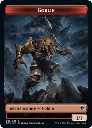 Zombie Knight // Goblin Double-Sided Token [Dominaria United Commander Tokens] - The Mythic Store | 24h Order Processing