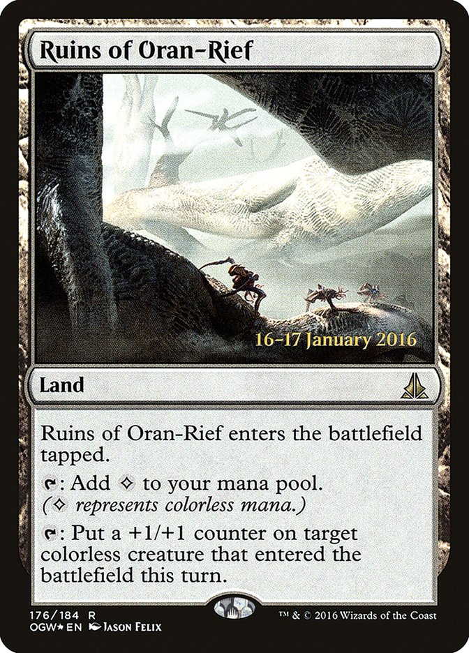 Ruins of Oran-Rief [Oath of the Gatewatch Prerelease Promos] - The Mythic Store | 24h Order Processing