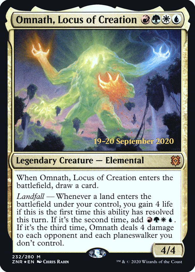 Omnath, Locus of Creation [Zendikar Rising Prerelease Promos] - The Mythic Store | 24h Order Processing