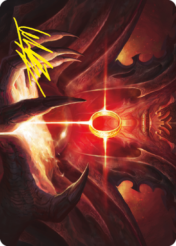 Sol Ring Art Card (Gold-Stamped Signature) [The Lord of the Rings: Tales of Middle-earth Art Series] - The Mythic Store | 24h Order Processing