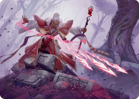 Magic Missile Art Card [Dungeons & Dragons: Adventures in the Forgotten Realms Art Series] - The Mythic Store | 24h Order Processing