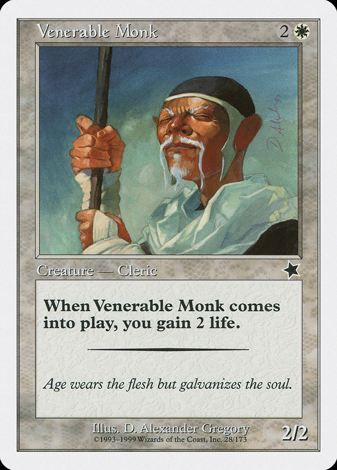 Venerable Monk [Starter 1999] - The Mythic Store | 24h Order Processing