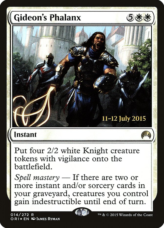 Gideon's Phalanx [Magic Origins Prerelease Promos] - The Mythic Store | 24h Order Processing