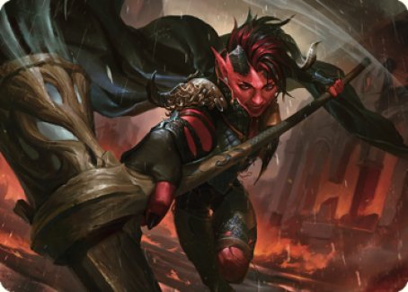 Karlach, Fury of Avernus Art Card (34) [Commander Legends: Battle for Baldur's Gate Art Series] - The Mythic Store | 24h Order Processing