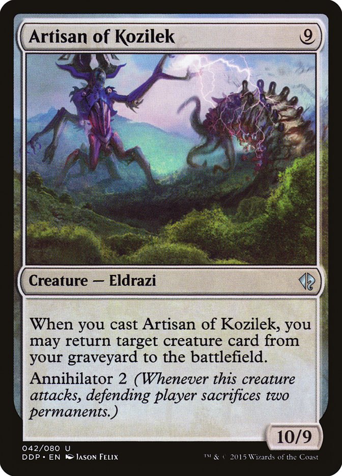 Artisan of Kozilek [Duel Decks: Zendikar vs. Eldrazi] - The Mythic Store | 24h Order Processing