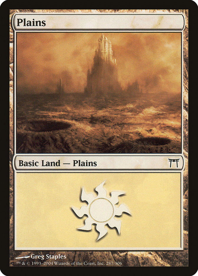 Plains (287) [Champions of Kamigawa] - The Mythic Store | 24h Order Processing