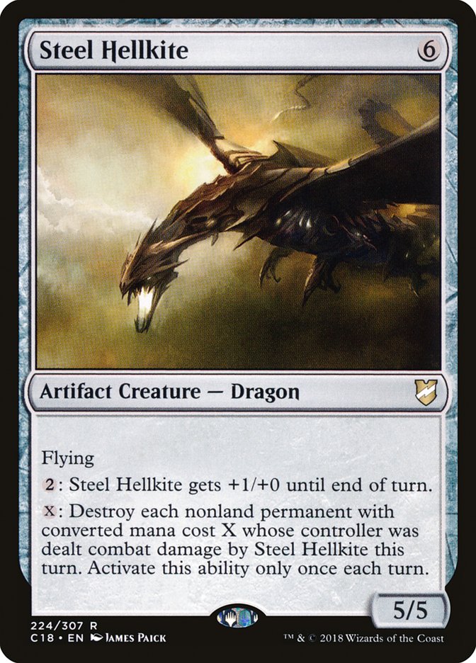 Steel Hellkite [Commander 2018] - The Mythic Store | 24h Order Processing