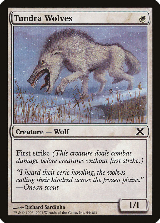 Tundra Wolves [Tenth Edition] - The Mythic Store | 24h Order Processing