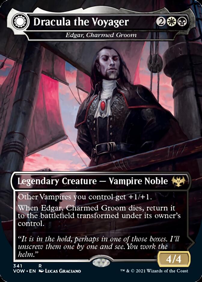 Edgar, Charmed Groom // Edgar Markov's Coffin - Dracula the Voyager // Casket of Native Earth [Innistrad: Crimson Vow] - The Mythic Store | 24h Order Processing