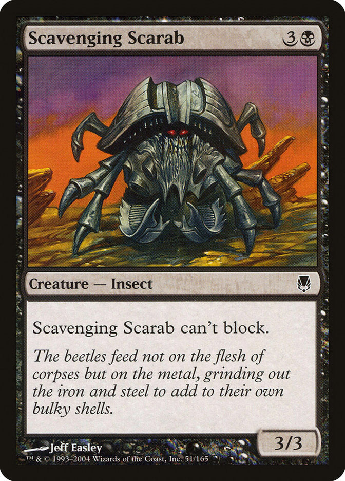 Scavenging Scarab [Darksteel] - The Mythic Store | 24h Order Processing