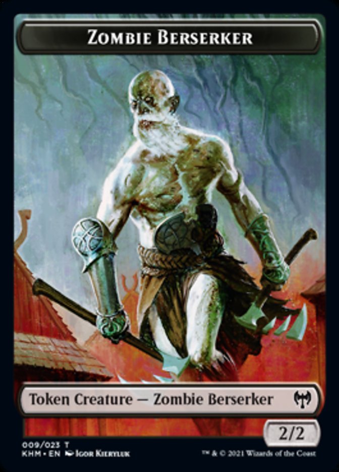 Zombie Berserker Token [Kaldheim Tokens] - The Mythic Store | 24h Order Processing