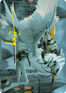 Gryff Rider Art Card (Gold-Stamped Signature) [Innistrad: Crimson Vow Art Series] - The Mythic Store | 24h Order Processing