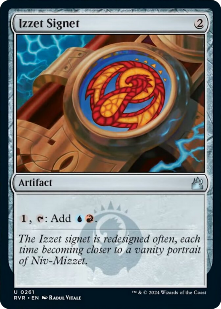 Izzet Signet [Ravnica Remastered] - The Mythic Store | 24h Order Processing