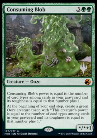 Consuming Blob (Promo Pack) [Innistrad: Midnight Hunt Promos] - The Mythic Store | 24h Order Processing