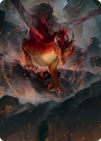 Red Dragon Art Card [Dungeons & Dragons: Adventures in the Forgotten Realms Art Series] - The Mythic Store | 24h Order Processing