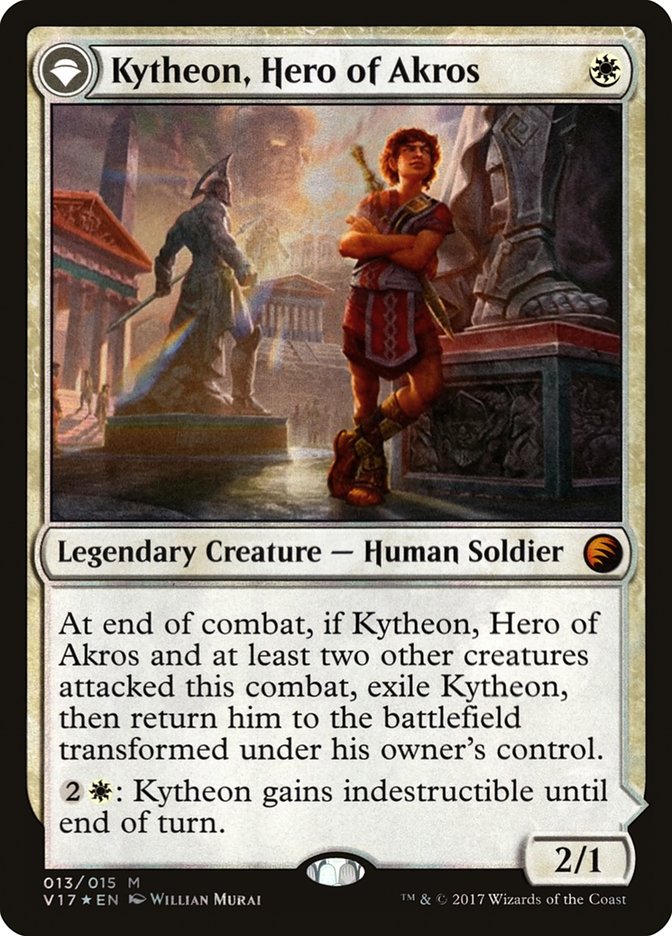 Kytheon, Hero of Akros // Gideon, Battle-Forged [From the Vault: Transform] - The Mythic Store | 24h Order Processing