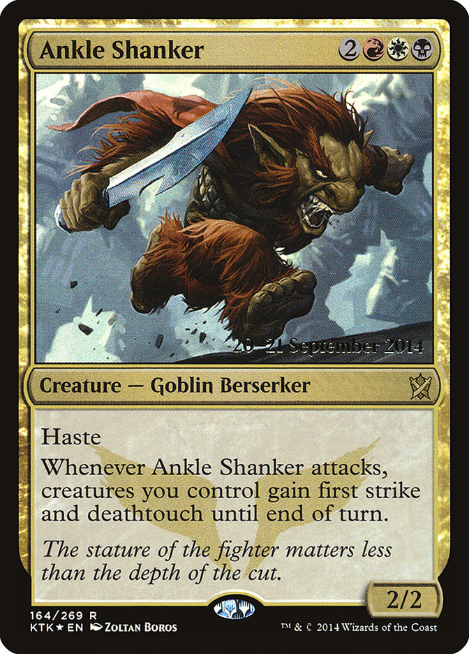 Ankle Shanker [Khans of Tarkir Prerelease Promos] - The Mythic Store | 24h Order Processing