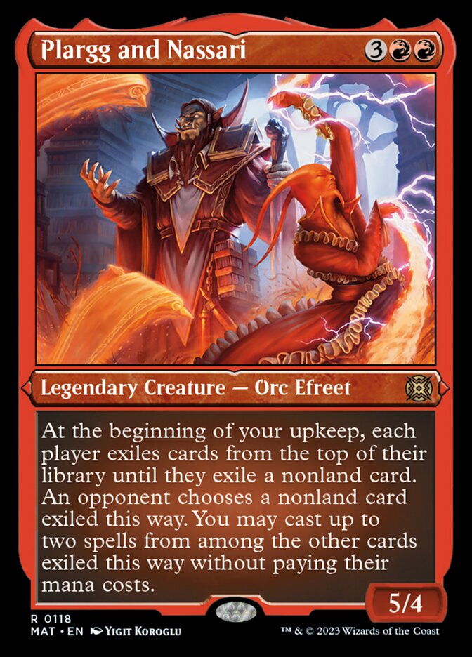 Plargg and Nassari (Foil Etched) [March of the Machine: The Aftermath] - The Mythic Store | 24h Order Processing