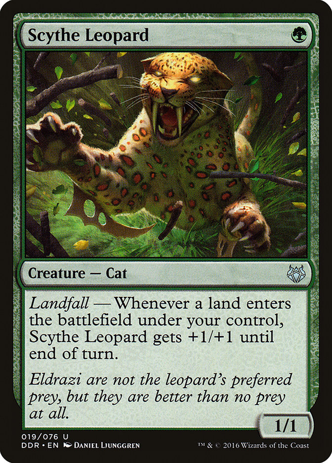 Scythe Leopard [Duel Decks: Nissa vs. Ob Nixilis] - The Mythic Store | 24h Order Processing