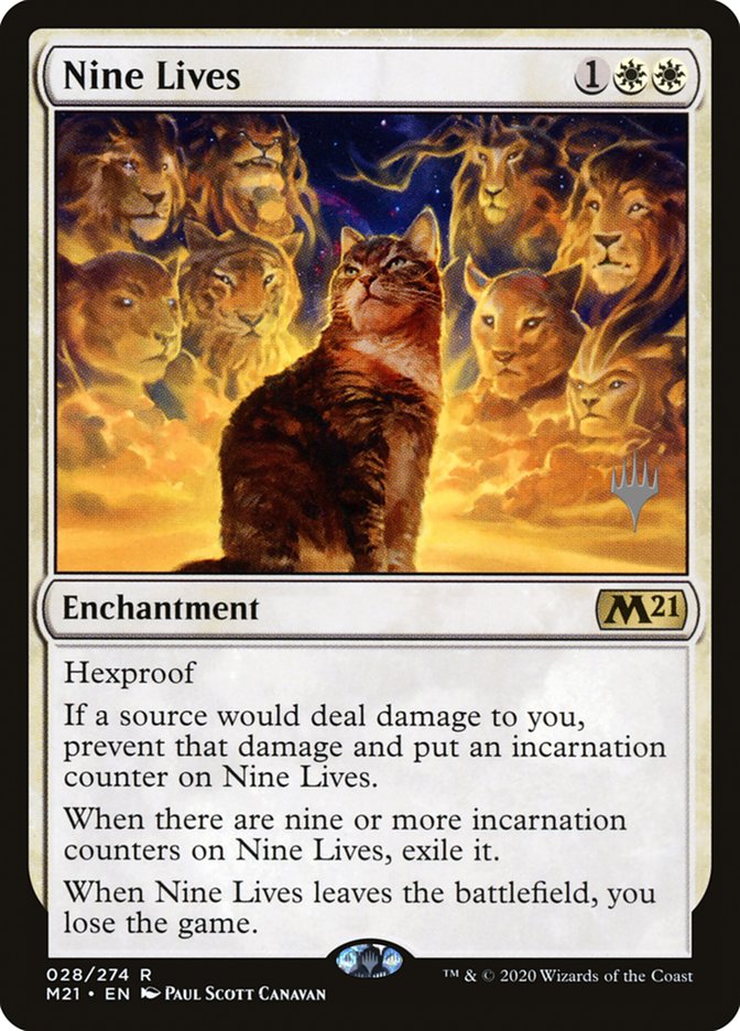 Nine Lives (Promo Pack) [Core Set 2021 Promos] - The Mythic Store | 24h Order Processing