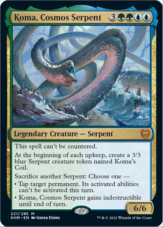 Koma, Cosmos Serpent [Kaldheim] - The Mythic Store | 24h Order Processing