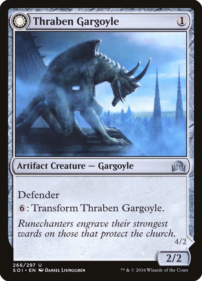 Thraben Gargoyle // Stonewing Antagonizer [Shadows over Innistrad] - The Mythic Store | 24h Order Processing