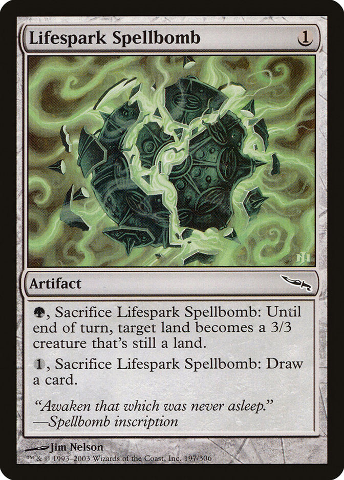 Lifespark Spellbomb [Mirrodin] - The Mythic Store | 24h Order Processing