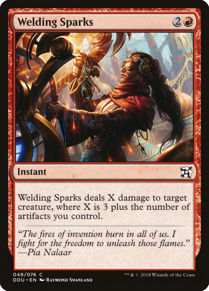 Welding Sparks [Duel Decks: Elves vs. Inventors] - The Mythic Store | 24h Order Processing